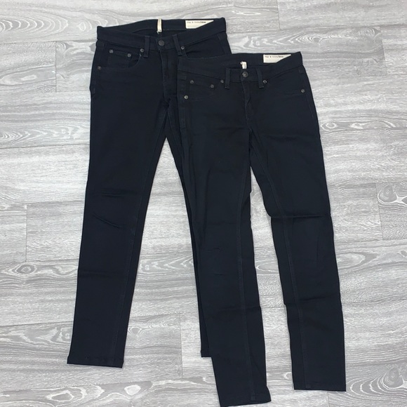 Rag & Bone Black Jeans/Jeggings - Picture 1 of 3